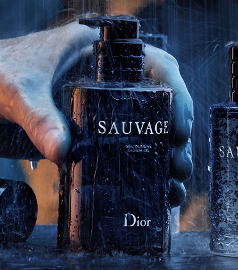 sauvage shower gel shampoo